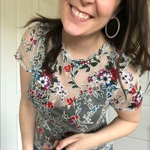 A new day sheer shirt